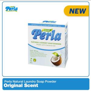 Perla Natural Laundry Soap Powder (800g) | Coconut Oil | Hypoallergenic | Gentle on Skin & Clothes