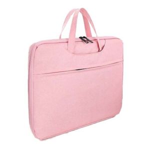 LENMAX. Oxford Cloth Laptop Handbag Solid Color 13.3 Inch/15.6 Inch Business Briefcase Portable Fixed Webbing Computer Storage Bag Men