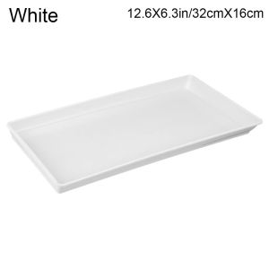 UBL944NK 1Pcs Garden Durable Rectangle Drip Trays Plant Saucer Indoor Outdoor Plastic Tray Saucers