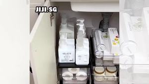 (JIJI SG) HALDEN Under-sink pull-out shelf Rack - Storage Shelve / Shelf Organizer / Kitchen Rack