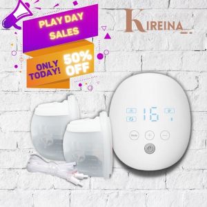 Kireina Kiko Handsfree Breast Pump 1yrs warranty / hands-free cup CAN connect lacte youha boboduck Avent Spectra