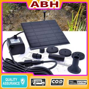 【24 hours shipping】Solar Water Pump Fountain Kit for Garden Decoracion Pool Pond Fountain Aquarium DC 7V 180L/H Automatic Solar Powered Pump pool