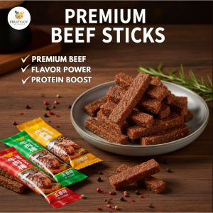READY | Premium Beef Stick Snack – Tender Spicy Authentic Flavor | High Protein | No Preservatives