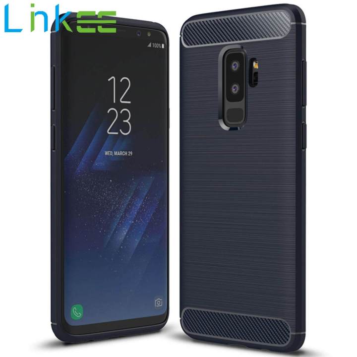 For Samsung Galaxy S9 Plus Phone Case Ultimate Protection Shock Absorption  Cover and Carbon Fiber Design Casing Lazada PH