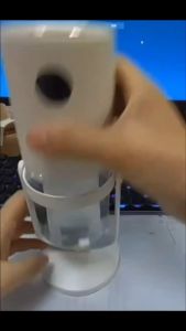 Double Nozzle Air Humidifier 320ml Water Tank Digital Display Adjustable 360° Desktop Mist Humidifier Type-C