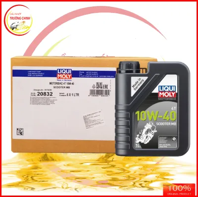 Thùng Nhớt Liqui 10W40 Scooter MB dành cho xe ga 1L