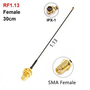 HOTOTO 1Pcs 30cm SMA to IPX Cable RG178 RF1.13 Pigtail Jumper Cable  U.FL IPX Coaxial Cable Adapter for Wifi Router GPS AP