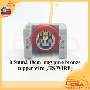 1 PCS 2 PIN MERCEDEZ BENZ SSANGYONG REXTON  2.7 RENAULT DIESEL ENGINE INJECTOR SOCKET CONNECTOR  2pin