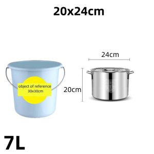 304 stainless steel soup pot thickened food grade large multifunctional stainless steel