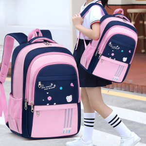 New Spaceman Schoolbag Astronaut Large School Bag with Keychain Durable for Kids Primary backpack Childrens Schoolbag Lightweight Large-Capacity Backpack Christmas Gift