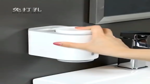 Kệ Treo Bàn Chải Đánh Răng Mini ECOCO 2 Cốc Kệ Để Đồ Nhà Tắm Lắp Đặt Dính Tường - Hàng chính hãng