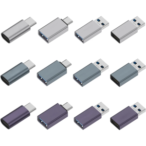 Universal Data Protections Adapter Metal Construction Data Blocker USB /Type c Port Data Leakage for Multiple Devices