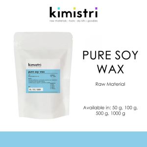 Pure Soy Wax for Candlemaking and Cosmetics | DIY Candle Supplies for Crafters Hard and Soft Soy Wax (Pure Organic Premium Quality)