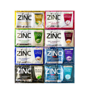 Shampoo ZInc Renceng Sachet isi 12 pcs Sampoo zinc Sachet RENCENG
