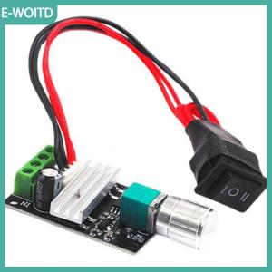 【E-WOITD】 Pwm DC động cơ đốc 6v12v24v 3A điều khiển tốc độ về phía trước và ngược lại với chuyển đổi