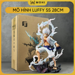 Mô hình OnePiece - Mô hình Luffy SS siêu to cực nét (Cao 28cm) - Hộp carton đẹp