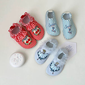 2026 Summer Children Swimming Shoes Cartoon Printed Non-slip Quick-Dry Boys Girls Beach Water Playground Sandals Shoes2026