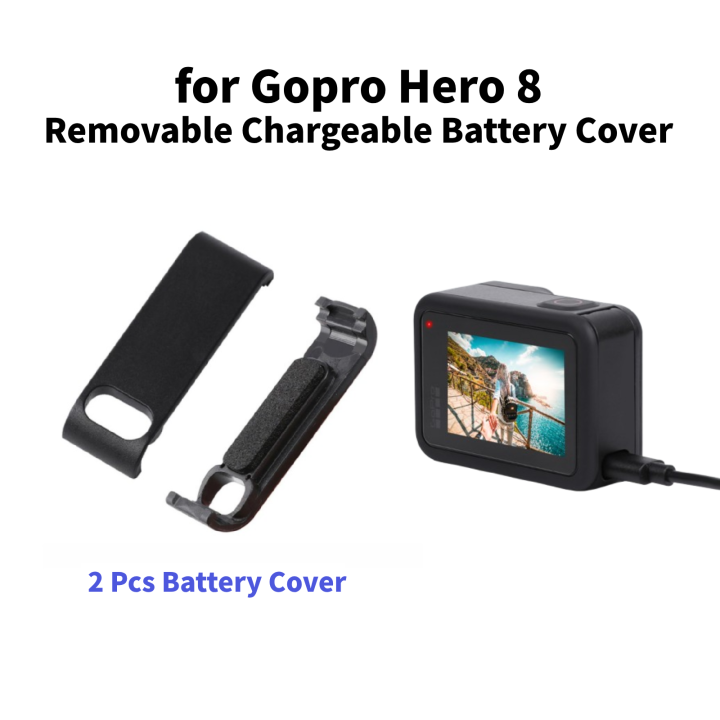Pcs Rechargeable Battery Cover for GoPro Hero Black Accessorie