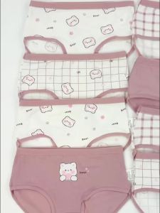 ZEKSAF Girls Cotton Underwears Cute Pink Bear Print Underpanties Soft Toddler Briefs16-Pack Kids Panties Perfect2026