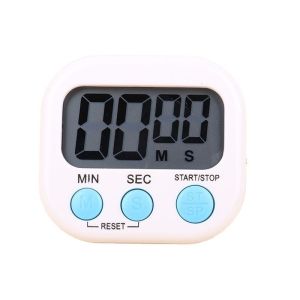 Multi-Function Electronic Timer Magnetic LCD Digital Kitchen Timer for Study Work Exercise Training Count Down Up Timer Clear Loud Alarm Home Kitchen Cooking Accessories