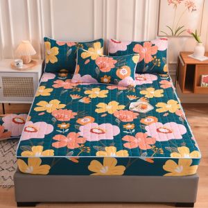 Fully Garterized Hotel Quality Cute Print Bedsheet Only Single/Double/Family/Queen/King bed cover