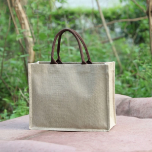 Jute Burlap Tote Large Reusable Grocery Bags with Handles Women Shopping Bag Beach Organizer