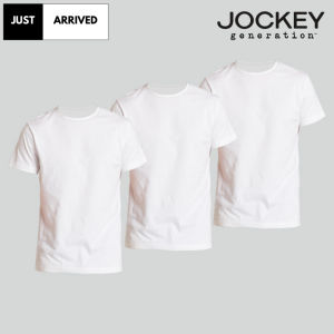 Original Jockey Generation Cotton-Rich Round Neck (Tri-Pack)