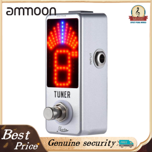 Mini Chromatic Tuner Pedal Effect Display True Bypass for Guitar Bass