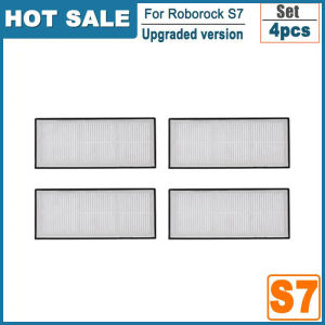 For Roborock S7  Max S70  T7S Plus Robot Vacuum Cleaner Accessories Main Side Brush Filter Mop Cloth Spare Parts