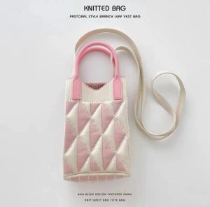Knitted Bags Korean Bag/ Tas Rajut Selempang Mini/ Tas Fashion Korea Wanita Kekinian