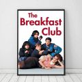 the breakfast club movie wall poster A3 A4 A5 size in glass frame. 