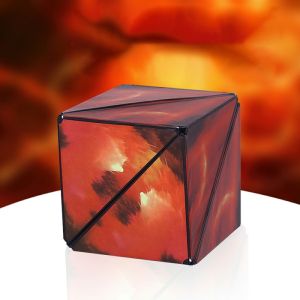 Khối lập phương nam châm vô cực Magic Cube 6 cm Đồ chơi Rubik 3D thay đổi hình dáng Phát triển trí não cho bé-HAUSE
