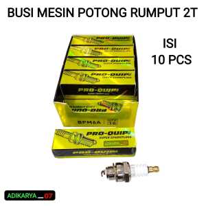 Busi mesin potong rumput 2 tak busi mesin rumput busi chainsaw senso 1 Box isi 10 pcs