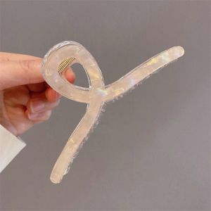 NEW Jepit Rambut Korea Premium Jedai Marmer Acrylic Wanita Elegan High Quality ANTI PECAH Clips