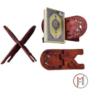 Rehal Kayu Lipat Ukiran Rosewood (Saiz S)