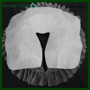 [Green Cindy] Disposable Non-Woven Headrest Pillow Paper Beauty Spa Salon Bed Table Cover