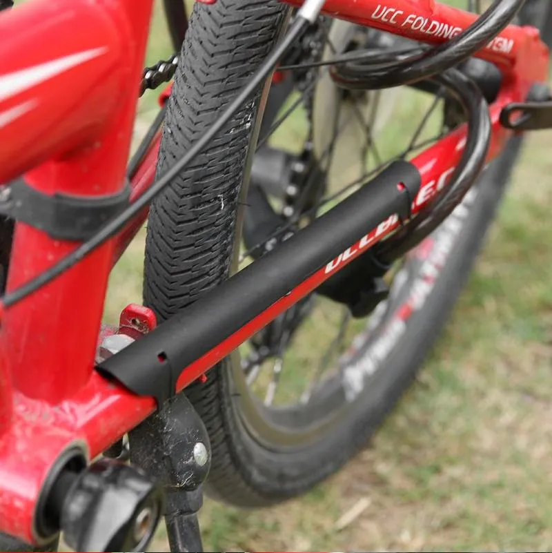 Proteggi Il Tuo Telaio! 2 Proteggi Forcellino In Silicone Per MTB – Nero, Antiscivolo E Facili Da Montare