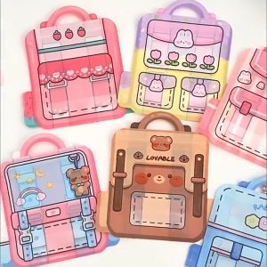 Cute loot bags Ziplock Snack Bags Portable Candy Packing Bag Children Party bag