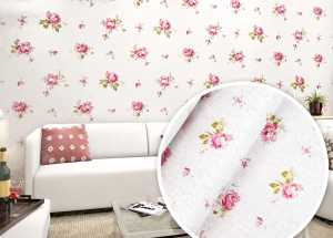 Walpaper Stiker Dinding Kamar Aesthetic 3d Wallpaper Sticker Dinding Ruang Tamu Motif Bunga