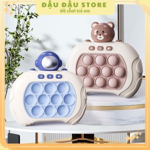 Đồ chơi popit thế hệ mới máy chơi game popit nhiều level có đèn nhạc luyện tay mắt phù hợp cả người lớn và trẻ nhỏ