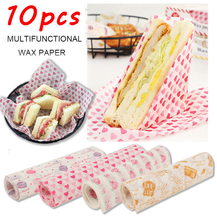 [Warm Homie] 10 Sản Phẩm Giấy Sáp Đóng Gói Thực Phẩm Giấy Nướng Bánh ...