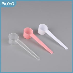 PkYeG 10 cái 5G Đo thìa cà phê protein sữa bột muỗng nhà bếp tiện ích DIY Nhựa Đo muỗng