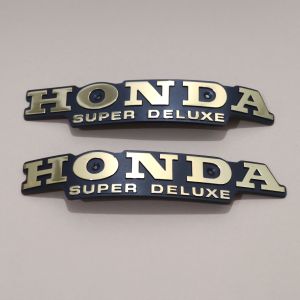EMBLEM SIMBUL TENGKI GL100 GL125 GLK SEPASANG HIGH QUALITY