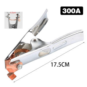 300a/500a/800a Welding Ground Earth Clip Electroplated Manual Welder Copper Welding Ground Clamp