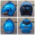 HELM INK DOUBLE VISOR  MERK BMT  EMBOSS SNI PAKING KARDUS  free buble cepat BISA COD. 