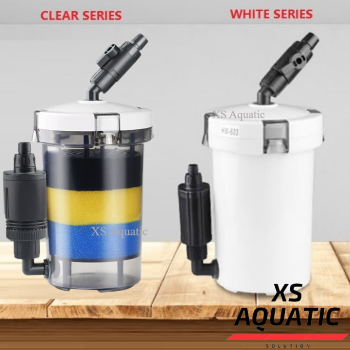 Sunsun Canister Filter EW-602B EW-603B HW-602B HW-603B With Pump 400L/H ...