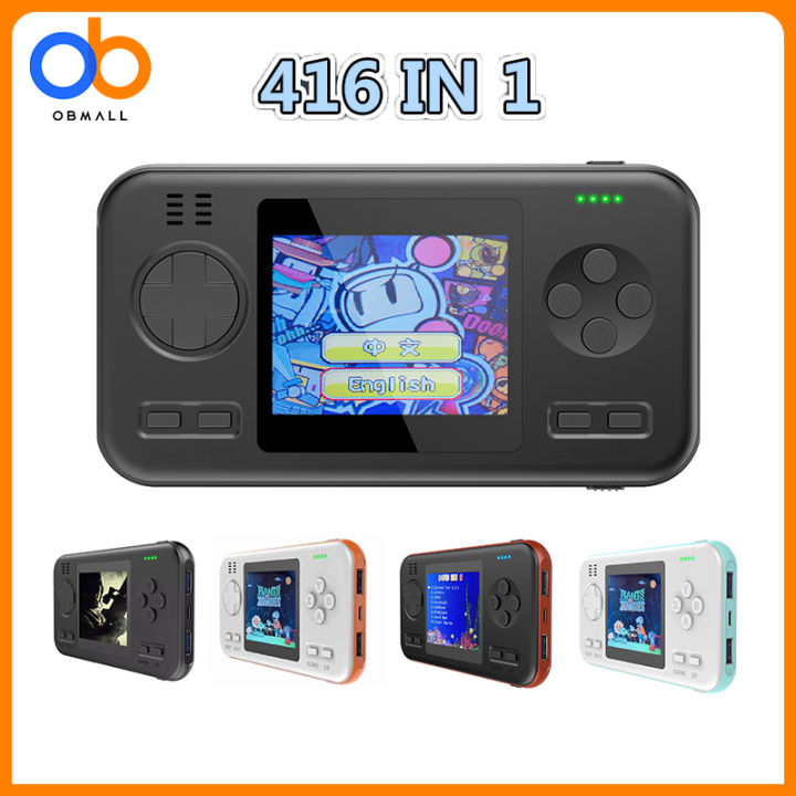 Original 2Player Handheld Game Console 520 Classic Games Retro Classic ...