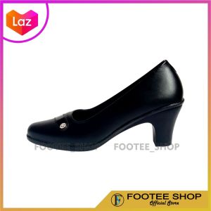Sepatu Pantofel Wanita Hak 5 cm 100% Kulit / Formal / Kerja Kantor / YLS-LKR.006