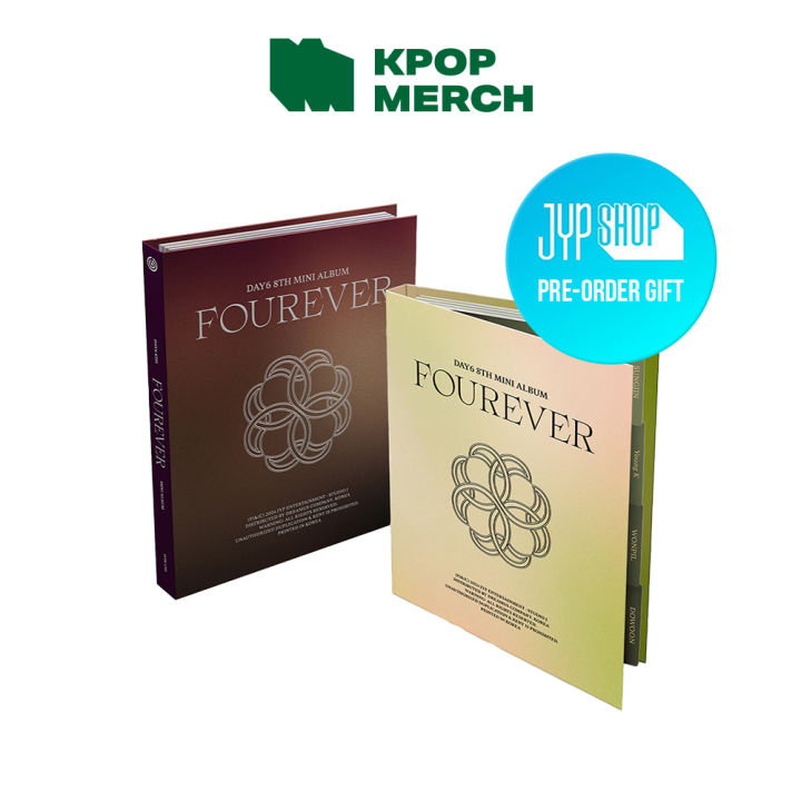 DAY6 – 8e Mini Album Fourever [Platform Ver.] Black – QR Card, Photocards + Cadeau Exclusif (Import Corée)