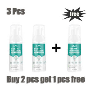 Teeth Whitening Mousse Toothpaste Cleansing Teeth Mousse Remove Plaque Oral Odor Fresh Breath 60ml Teeth Whitening Foam Toothpaste